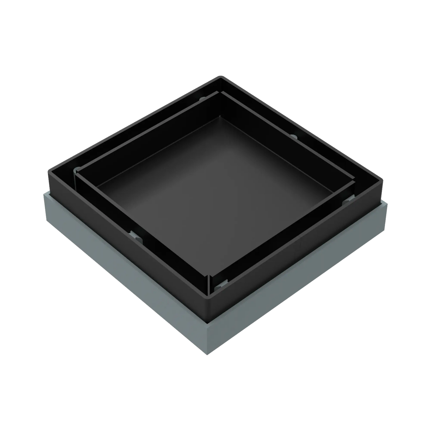 Tile Insert Floor Waste 50mm Outlet Matte Black