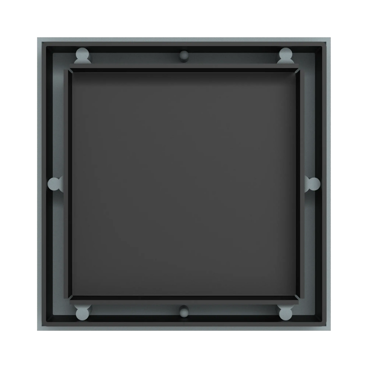 Tile Insert Floor Waste 50mm Outlet Matte Black