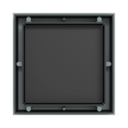 Tile Insert Floor Waste 50mm Outlet Matte Black