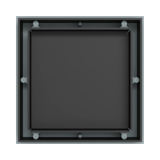 Tile Insert Floor Waste 50mm Outlet Matte Black