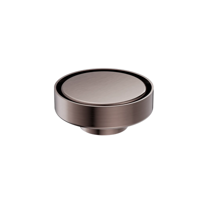 100mm Round Tile Insert Floor Waste 50mm Outlet Brushed Bronze