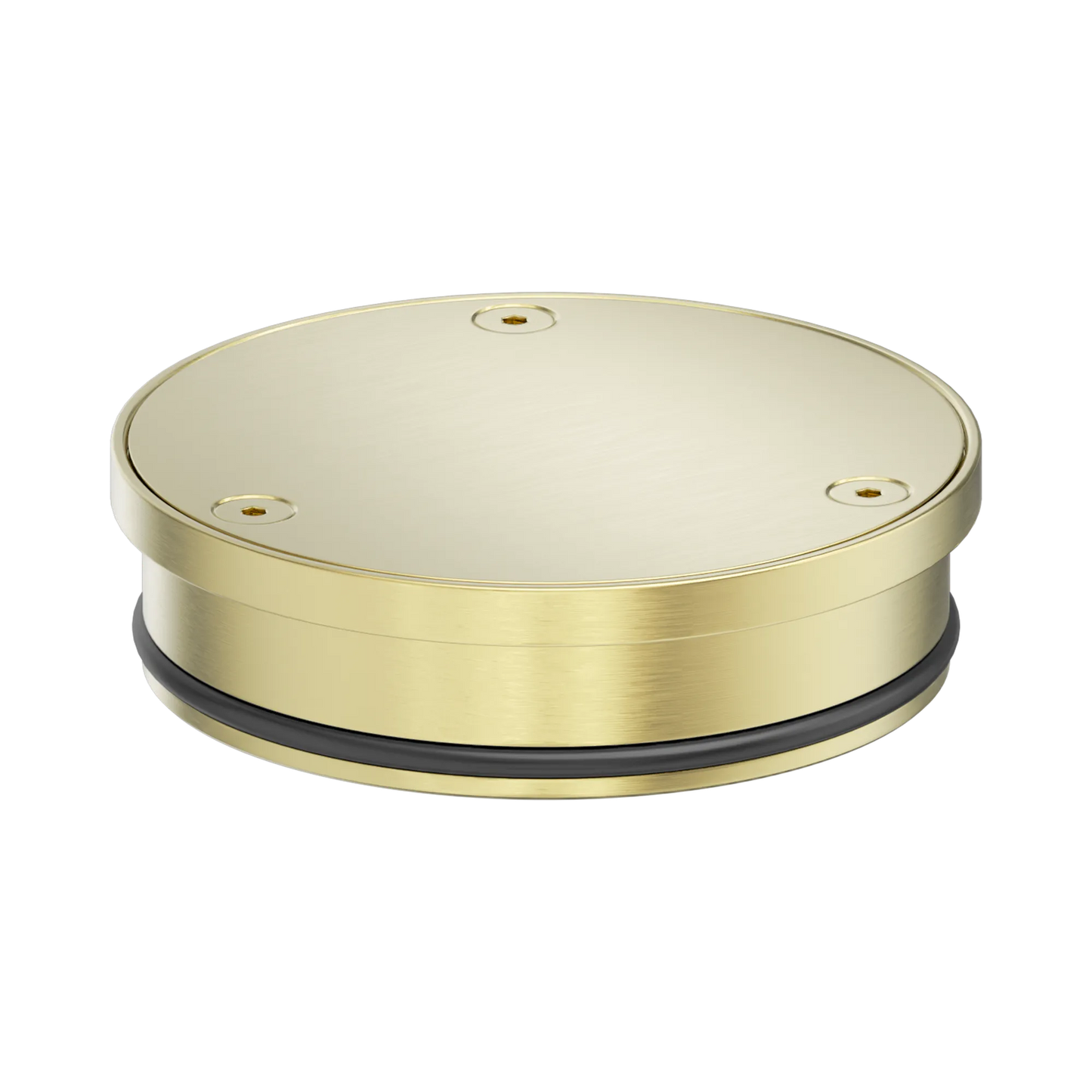 316L Stainless Round Clear Out 100mm Outlet Brushed Gold