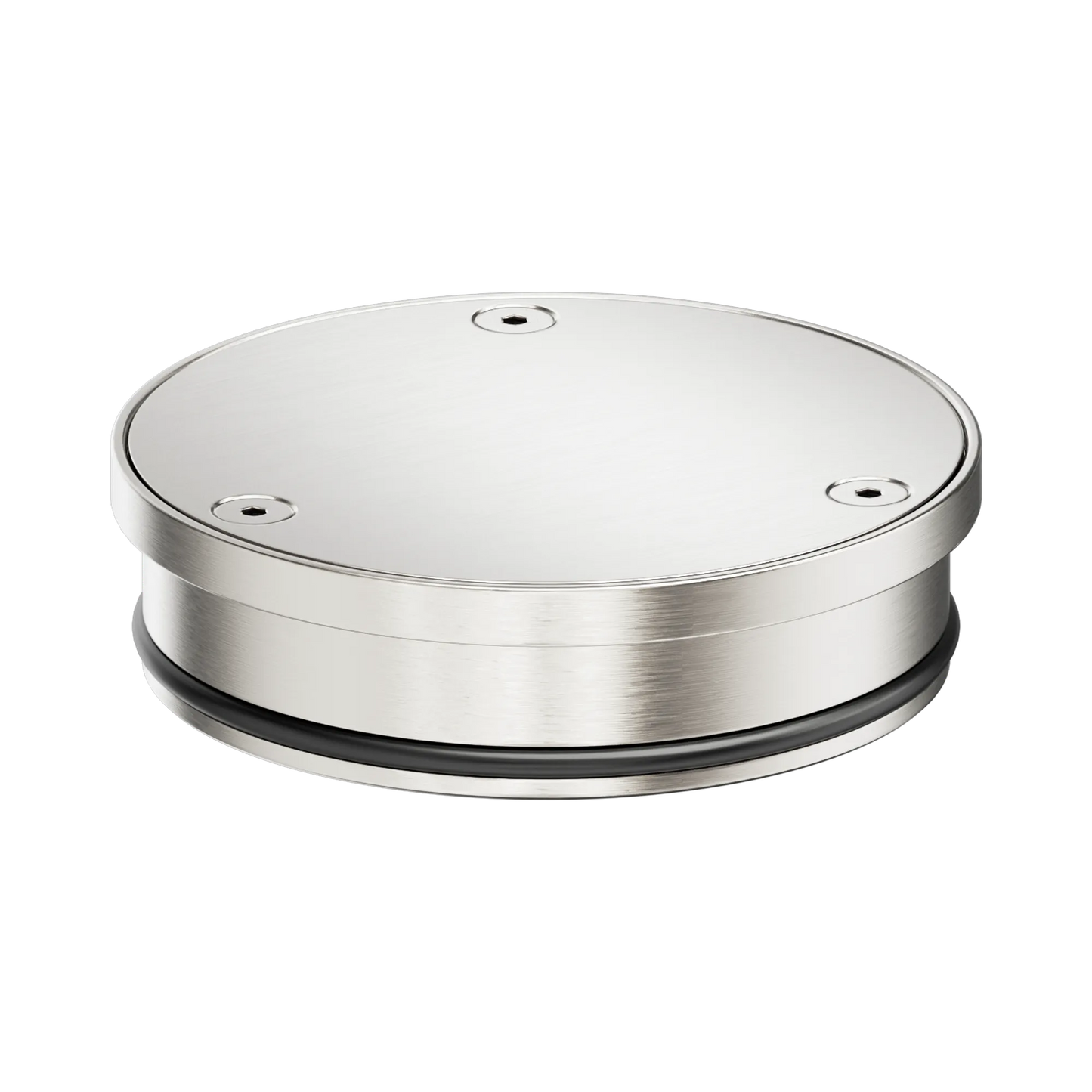 316L Stainless Round Clear Out 100mm Outlet Brushed Nickel