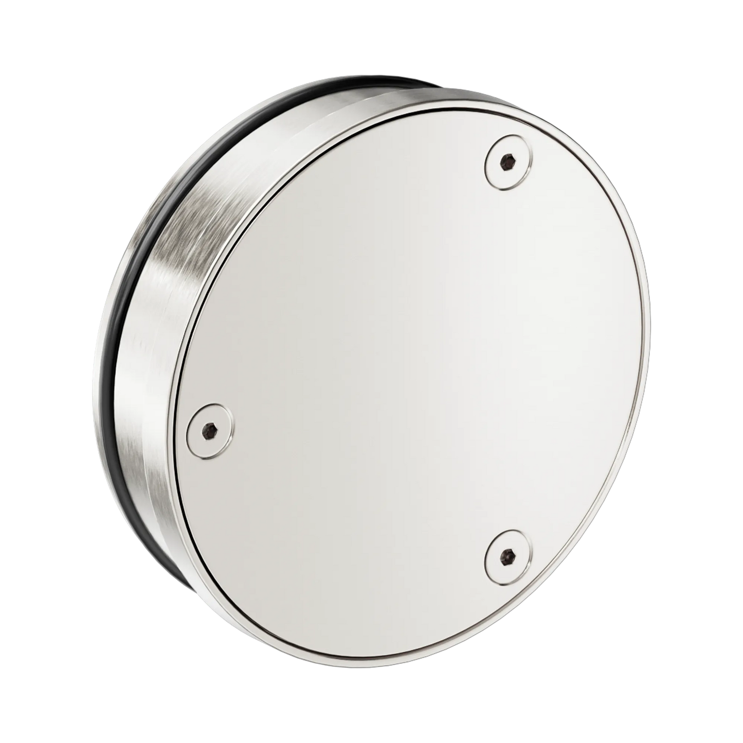 316L Stainless Round Clear Out 100mm Outlet Brushed Nickel