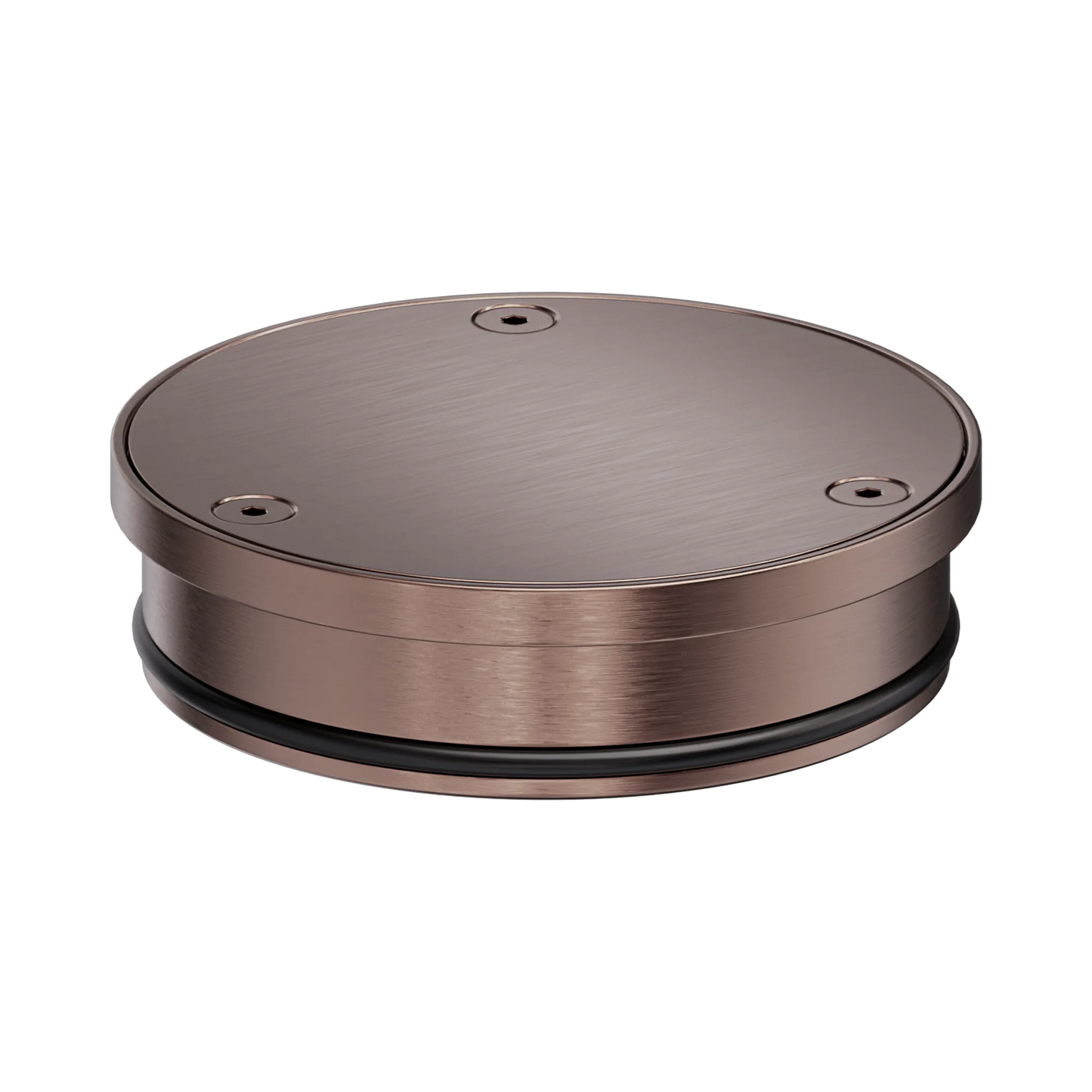316L Stainless Round Clear Out 100mm Outlet Brushed Bronze