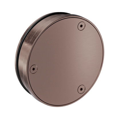 316L Stainless Round Clear Out 100mm Outlet Brushed Bronze