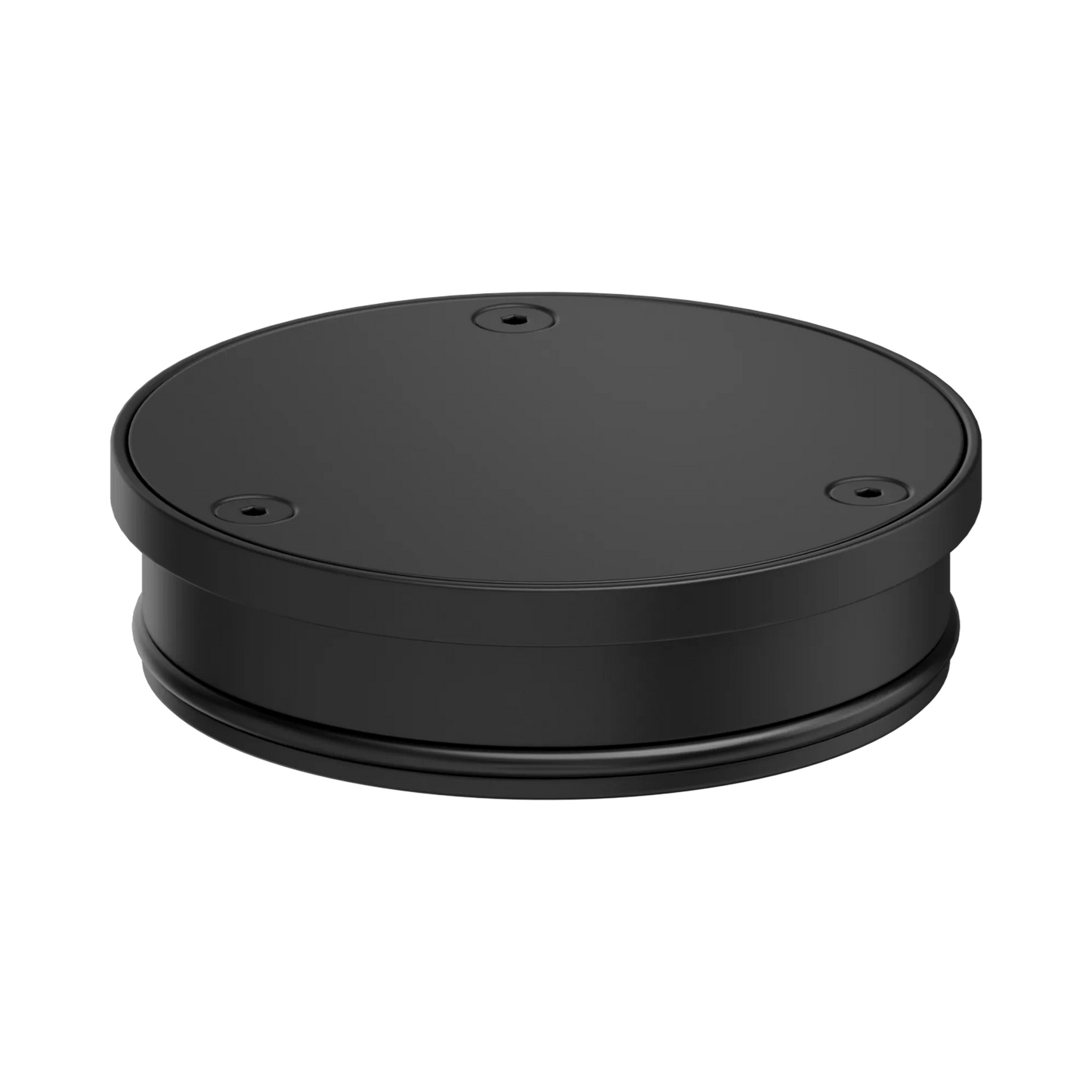 316L Stainless Round Clear Out 100mm Outlet PVD Black