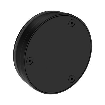 316L Stainless Round Clear Out 100mm Outlet PVD Black