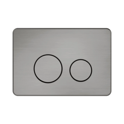 In Wall Toilet Push Plate Graphite