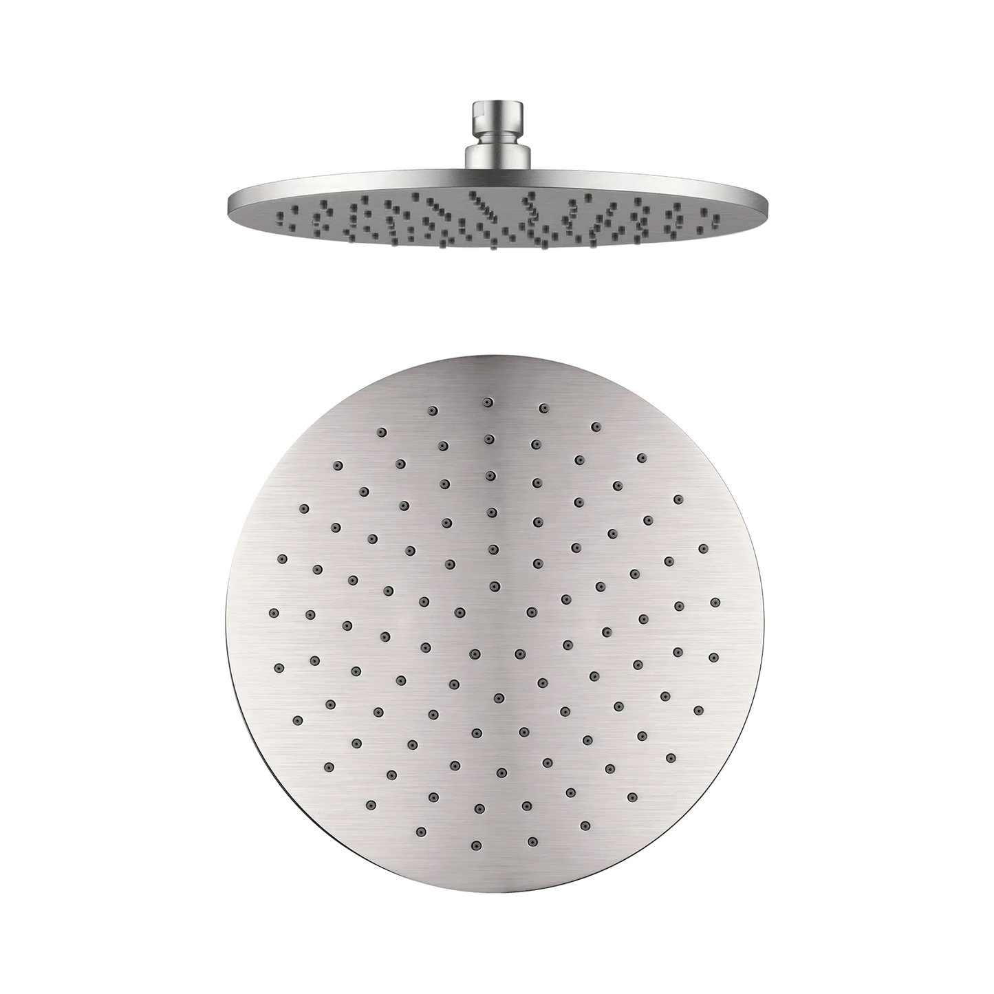 250mm Round Shower Head Brushed Nickel