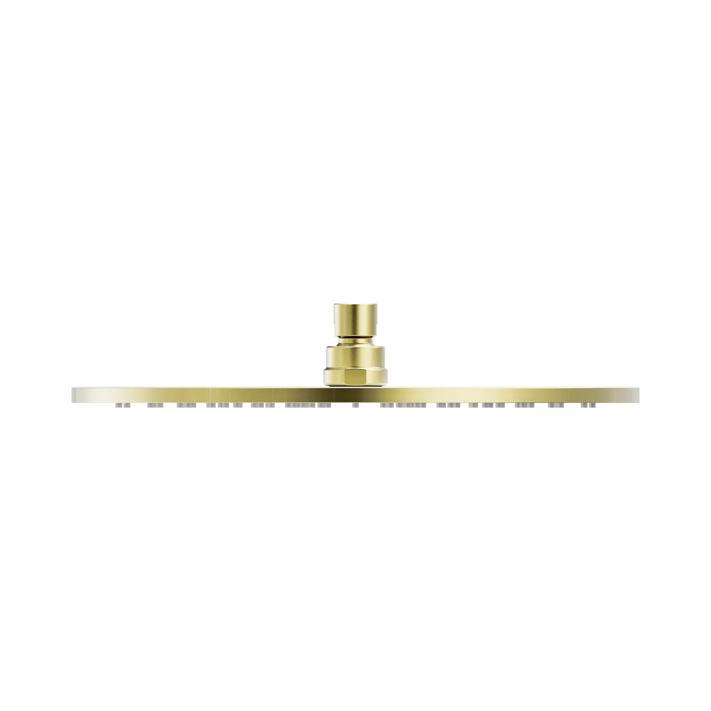 Nero 300mm Round Shower Head Brushed Gold