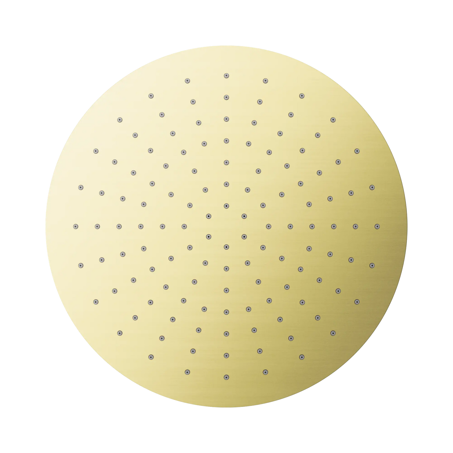 Nero 300mm Round Shower Head Brushed Gold