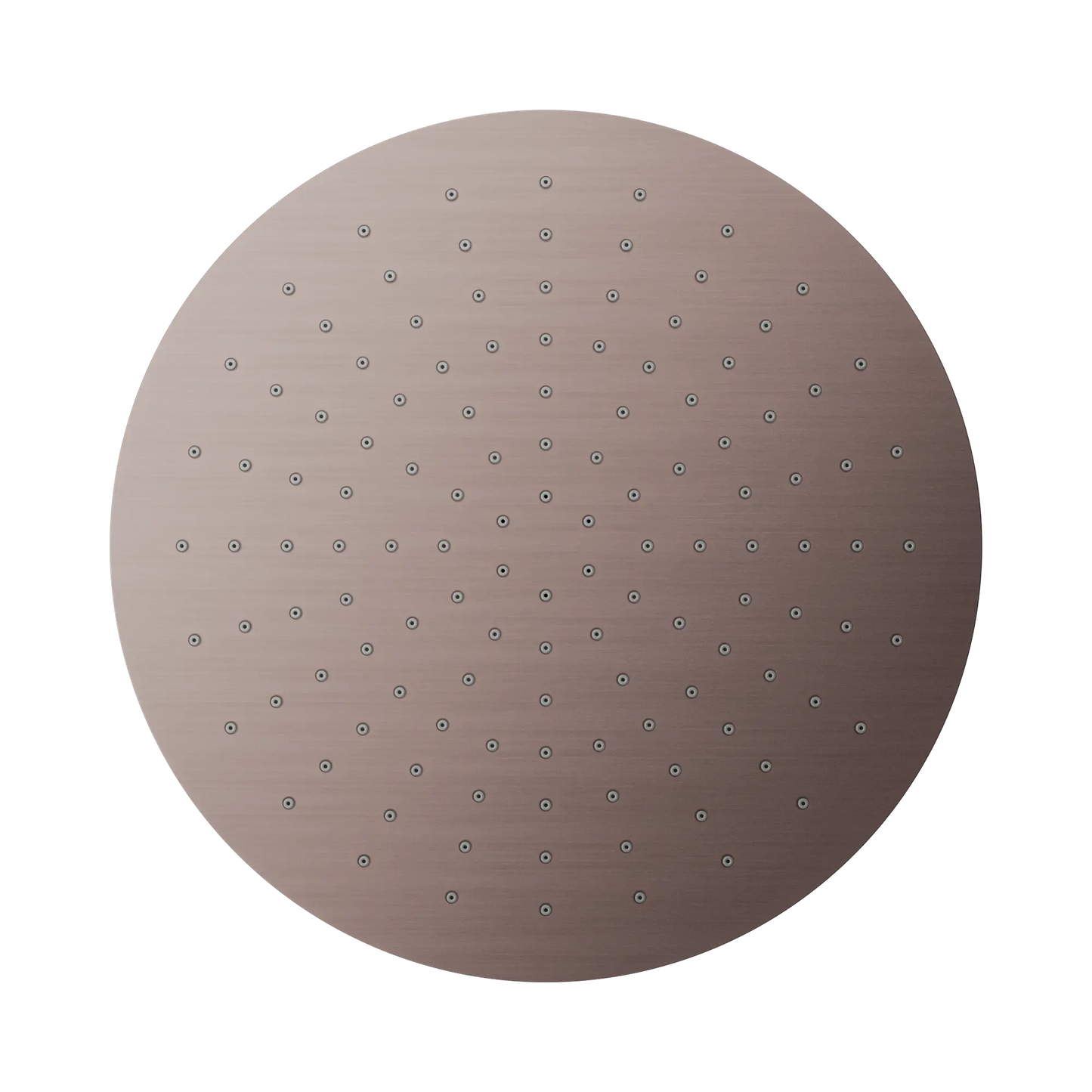 300mm Round Shower Head Brushed Bronze