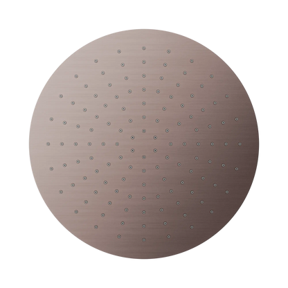 300mm Round Shower Head Brushed Bronze