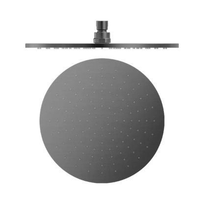 300mm Round Shower Head Gun Metal