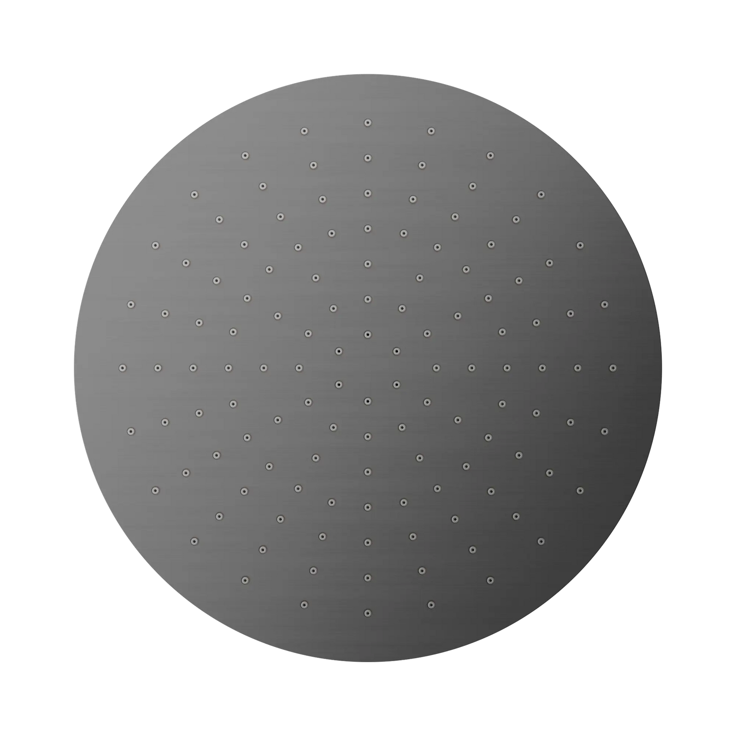 300mm Round Shower Head Gun Metal