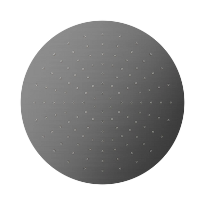 300mm Round Shower Head Gun Metal