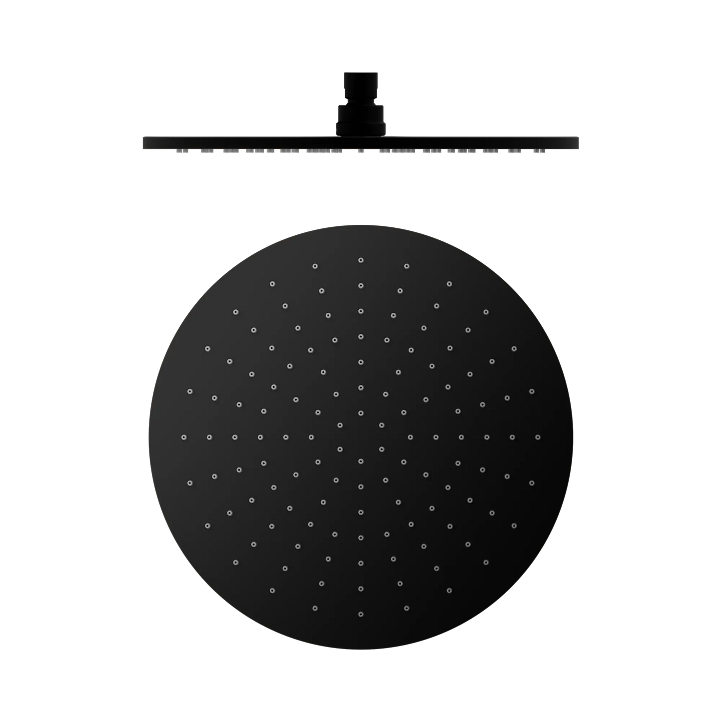 300mm Round Shower Head Matte Black