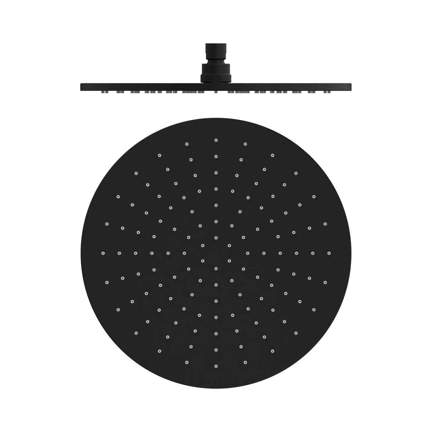 300mm Round Shower Head Matte Black