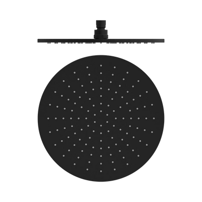 300mm Round Shower Head Matte Black