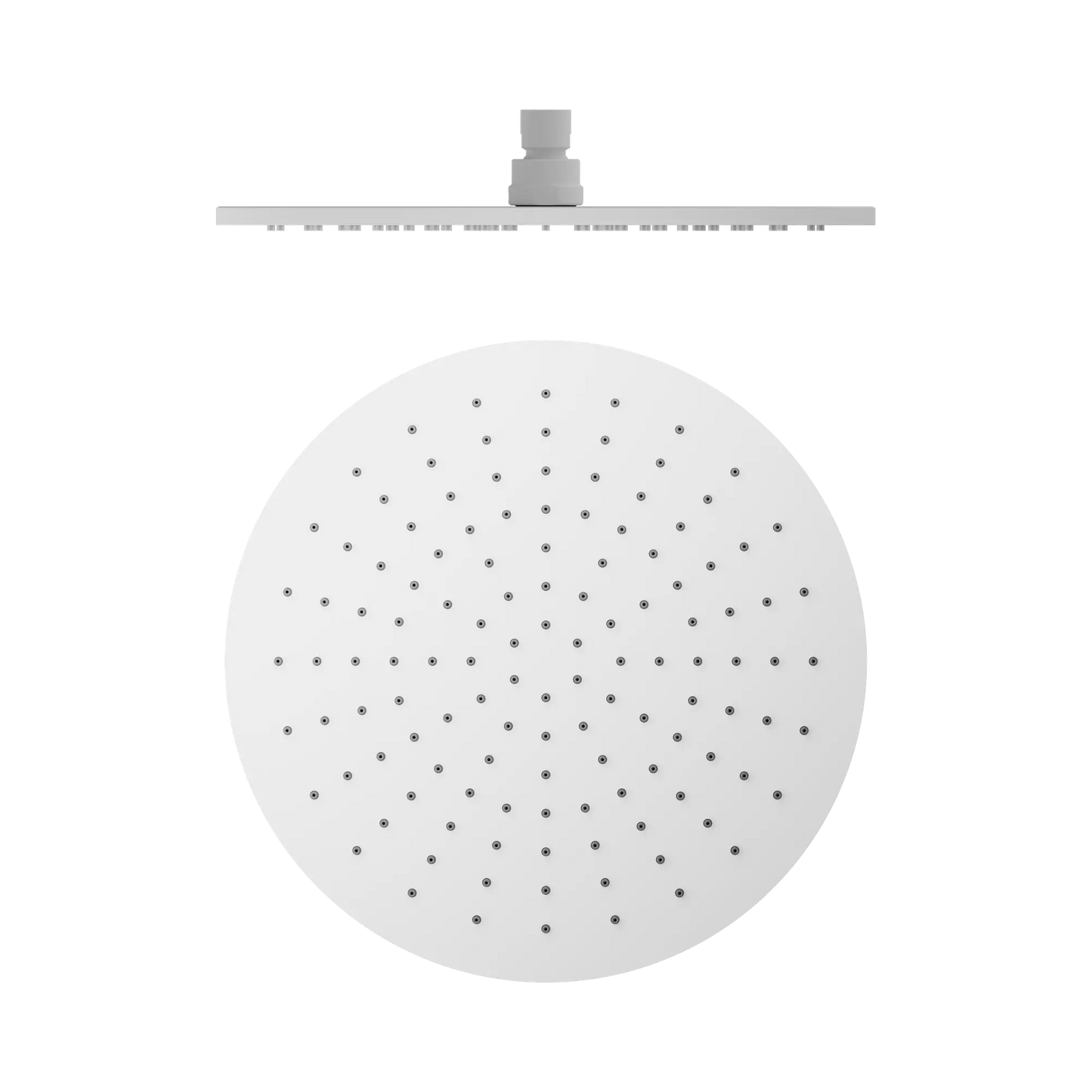 300mm Round Shower Head Matte White