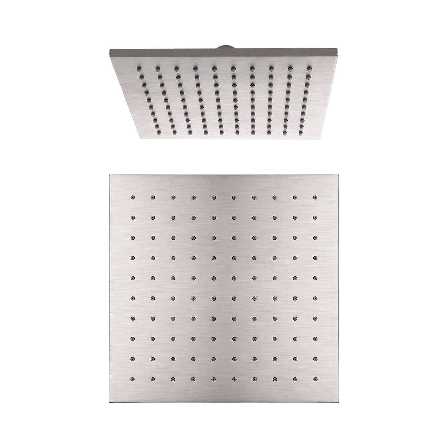 250mm Square Shower Head Brushed Nickel