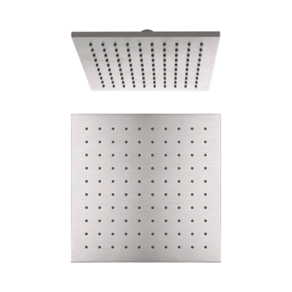 250mm Square Shower Head Brushed Nickel