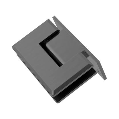 90 Degree Glass To Wall Shower Hinge 10mm Glass Gun Metal