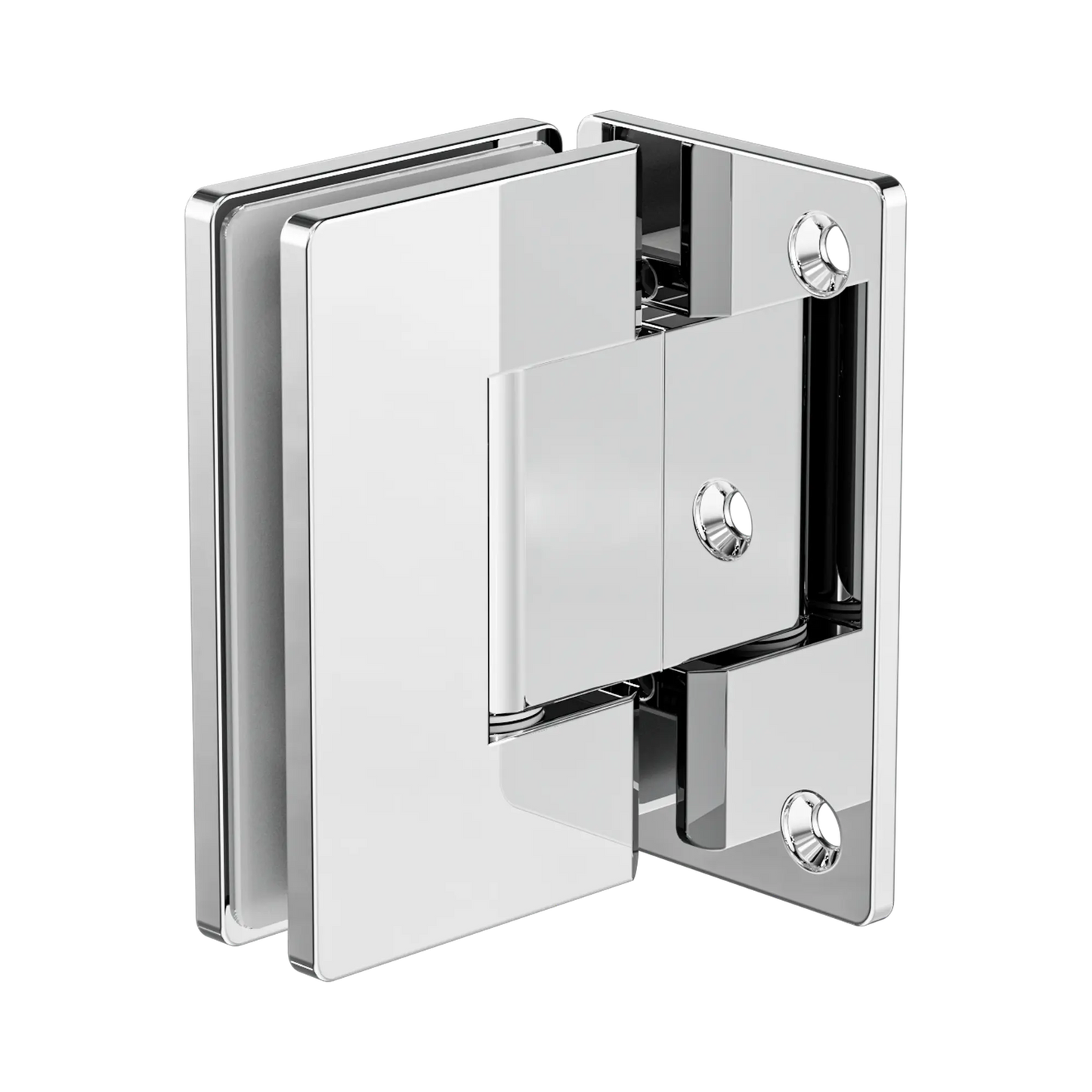 90 Degree Glass To Wall Shower Hinge 10mm Glass Chrome