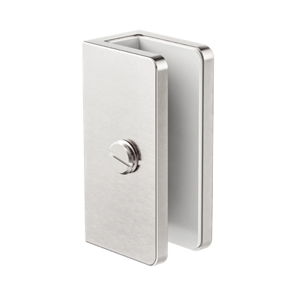 Shower U Bracket 10mm Glass Brushed Nickel