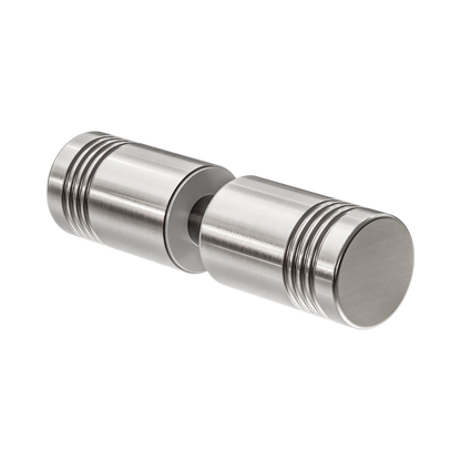 Round Shower Knob Brushed Nickel