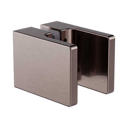 Square Shower Knob Handle Brushed Bronze