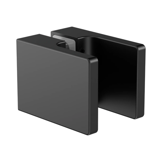 Square Shower Knob Handle Matte Black