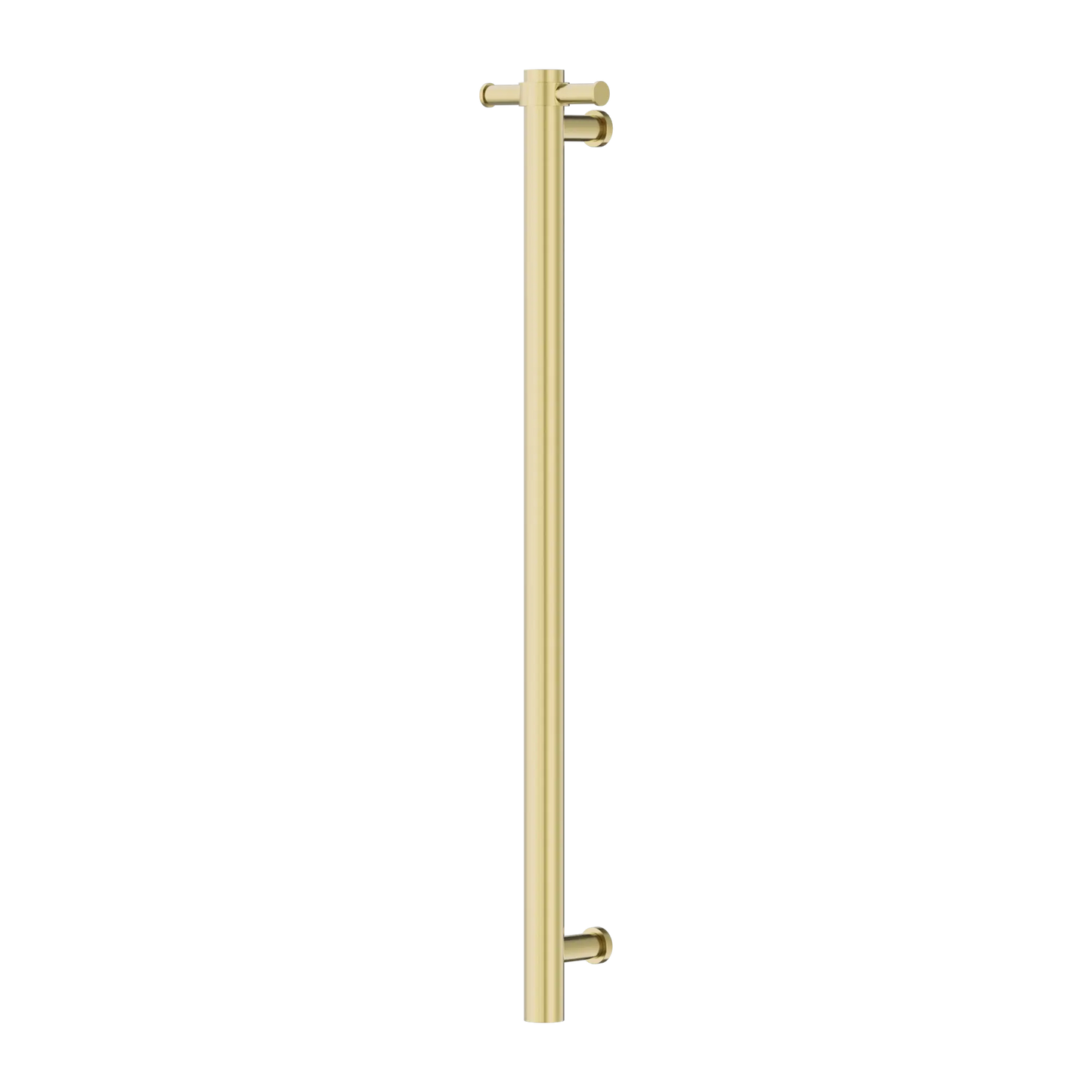 Non-Heated Vertical Towel Rail 900mm Brushed Gold