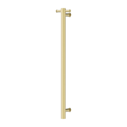 Non-Heated Vertical Towel Rail 900mm Brushed Gold