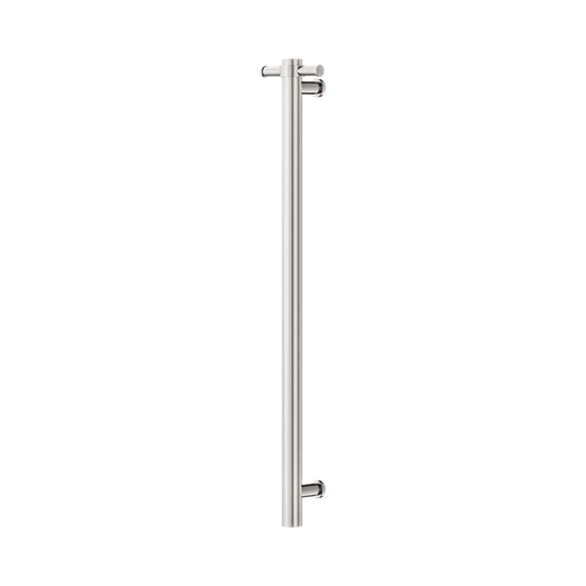Non-Heated Vertical Towel Rail 900mm Brushed Nickel