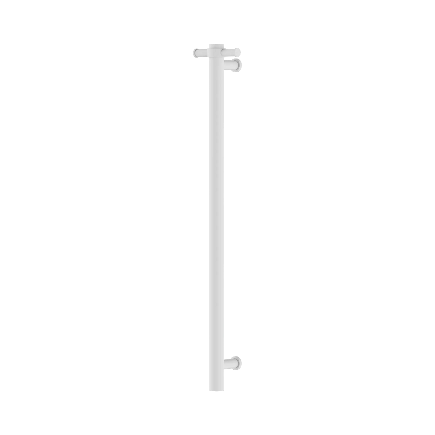 Non-Heated Vertical Towel Rail 900mm Matte White