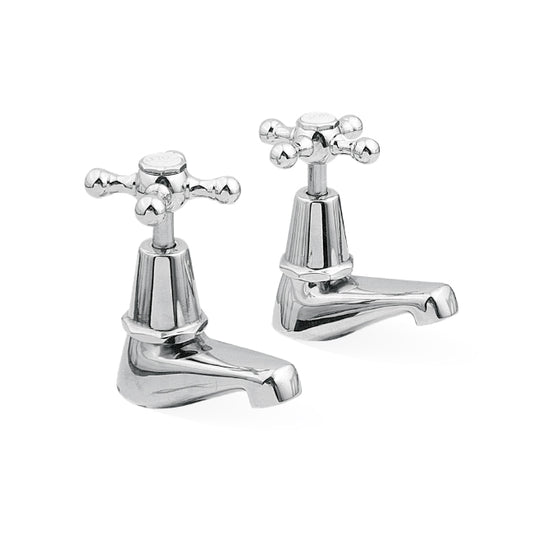 NOOSA Pillar Cocks, pair - Chrome