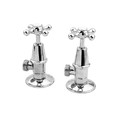 NOOSA Washing Machine Cocks pair  - Chrome
