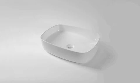500*370*135mm Gloss White Above Counter Basin