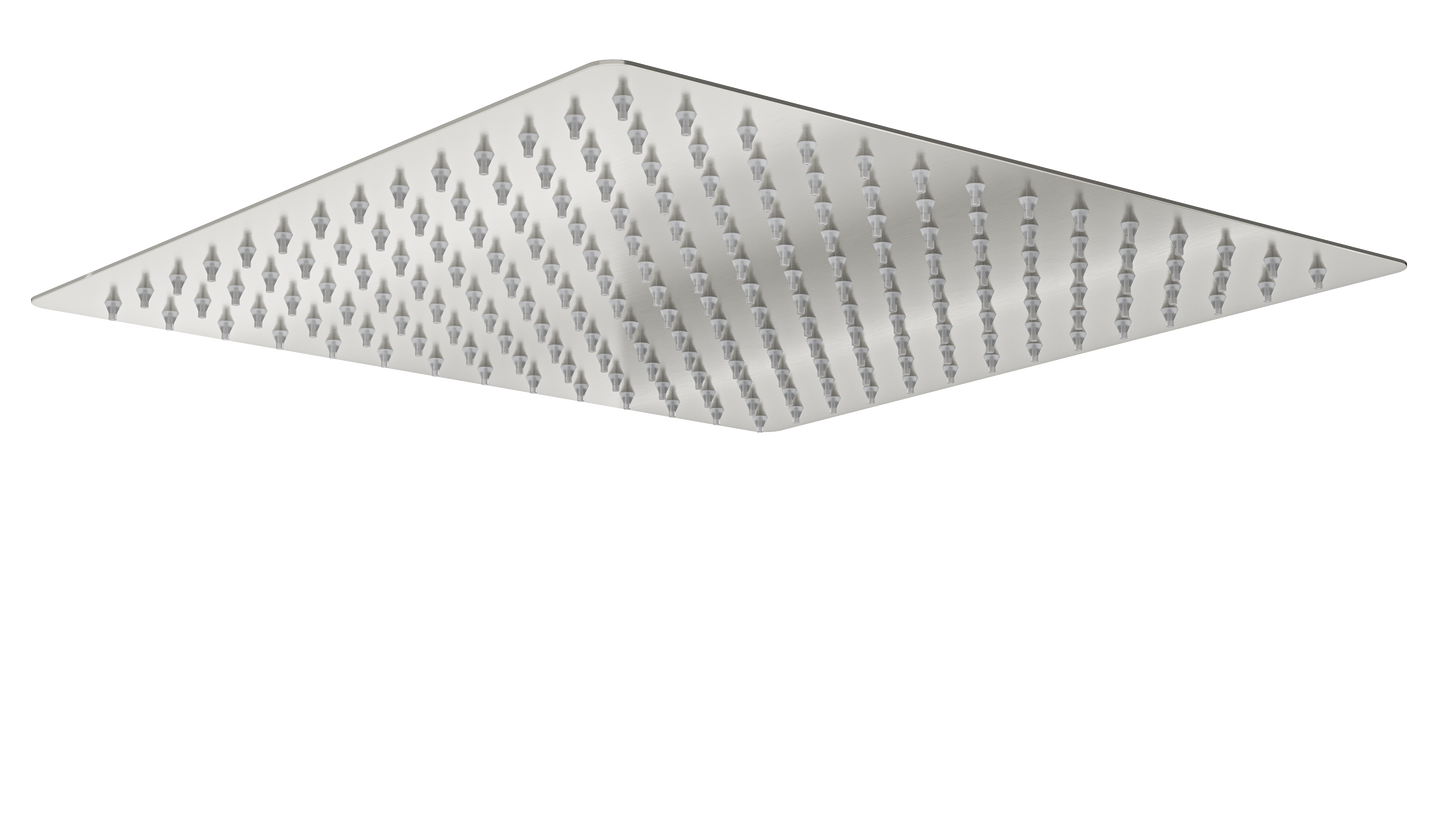 Ocean 300mm Square Shower Head - Brushed Nickel