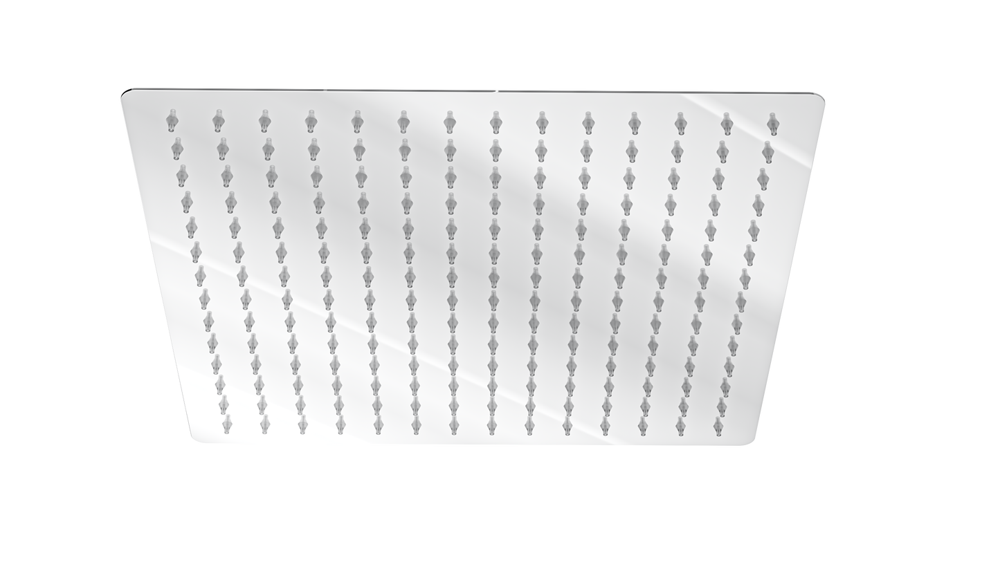Ocean 300mm Square Shower Head - Chrome