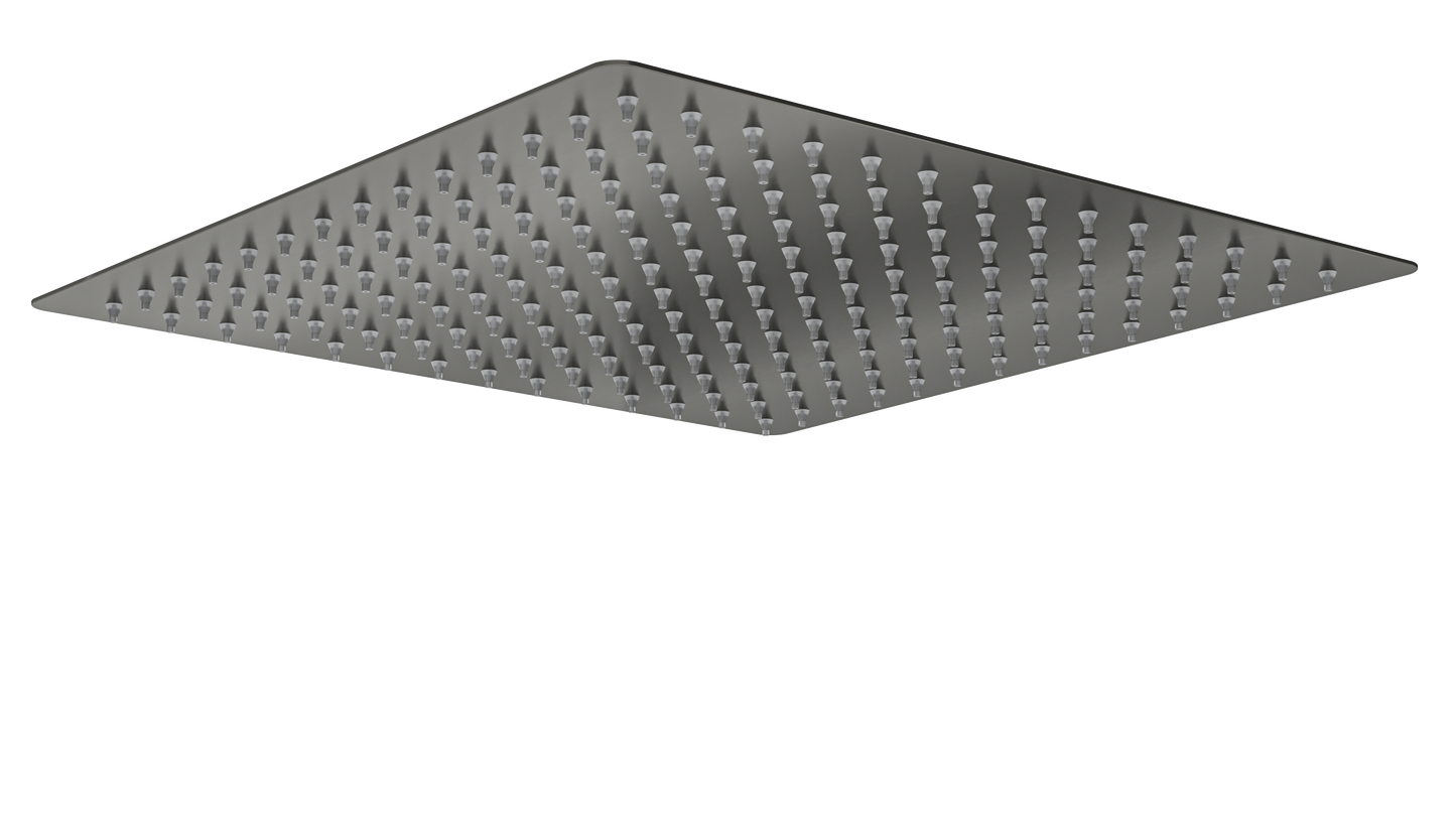 Ocean 300mm Square Shower Head - Gunmetal