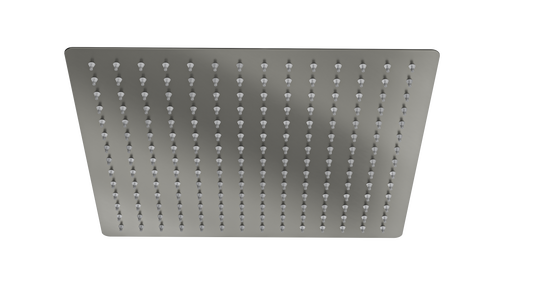 Ocean 300mm Square Shower Head - Gunmetal