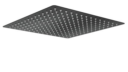 Ocean 300mm Square Shower Head - Matte Black