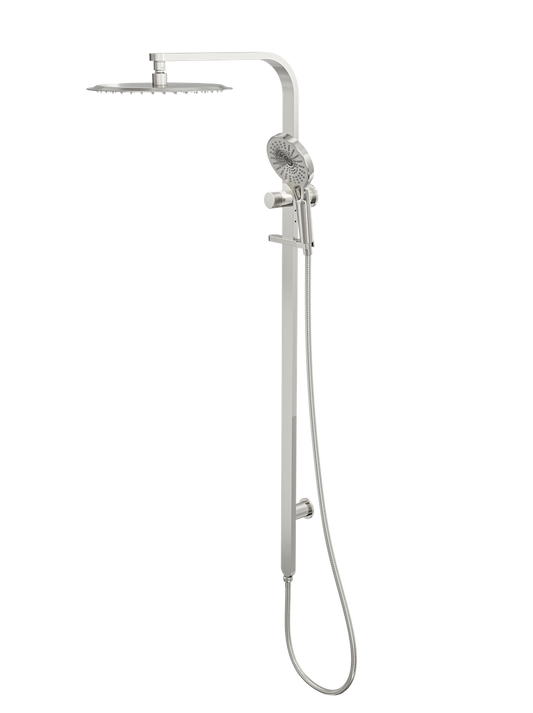 Oceanjet Shower Combination with 300mm Round Head - Brushed Nickel