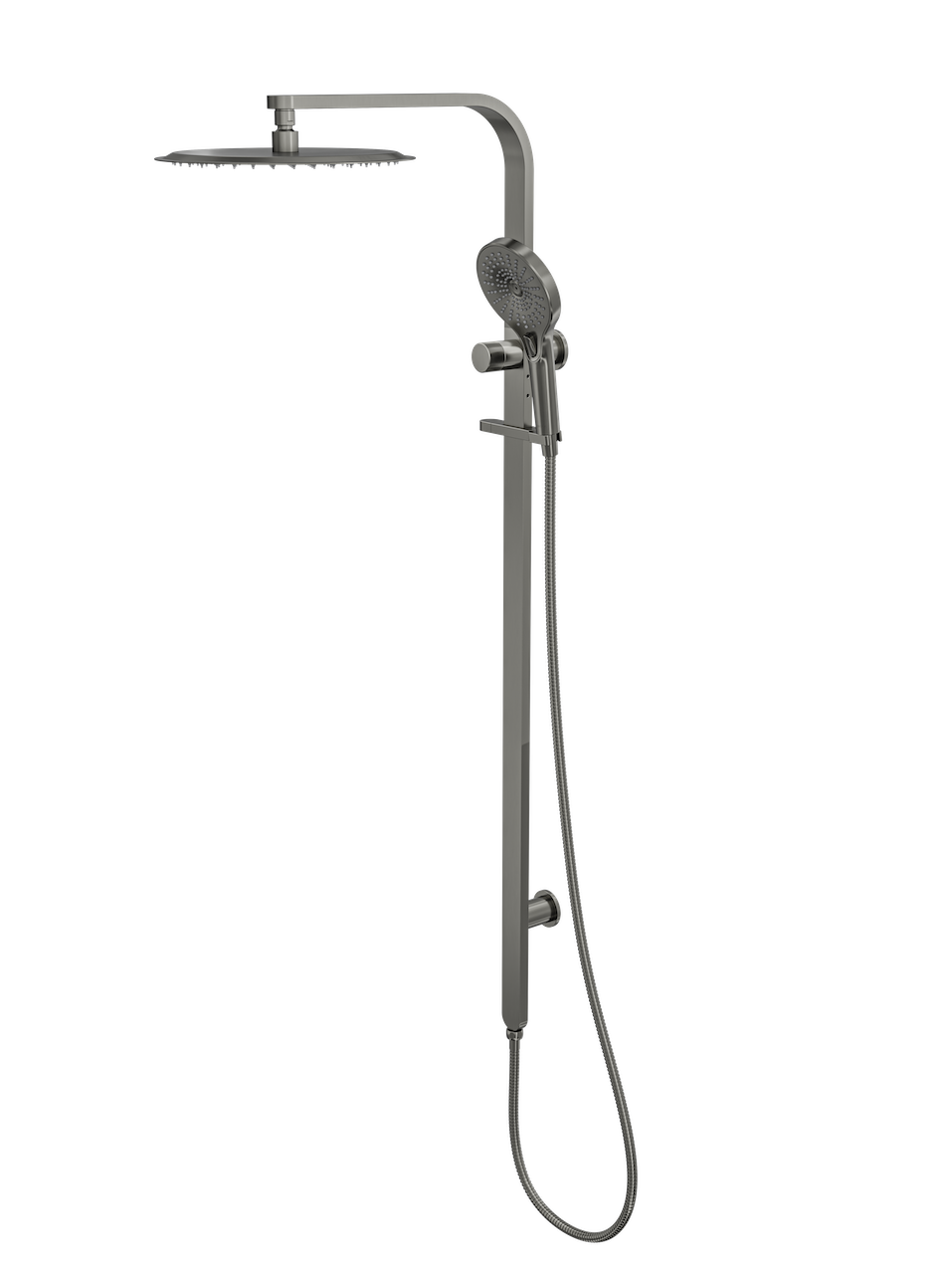 Oceanjet Shower Combination with 300mm Round Head - Gunmetal