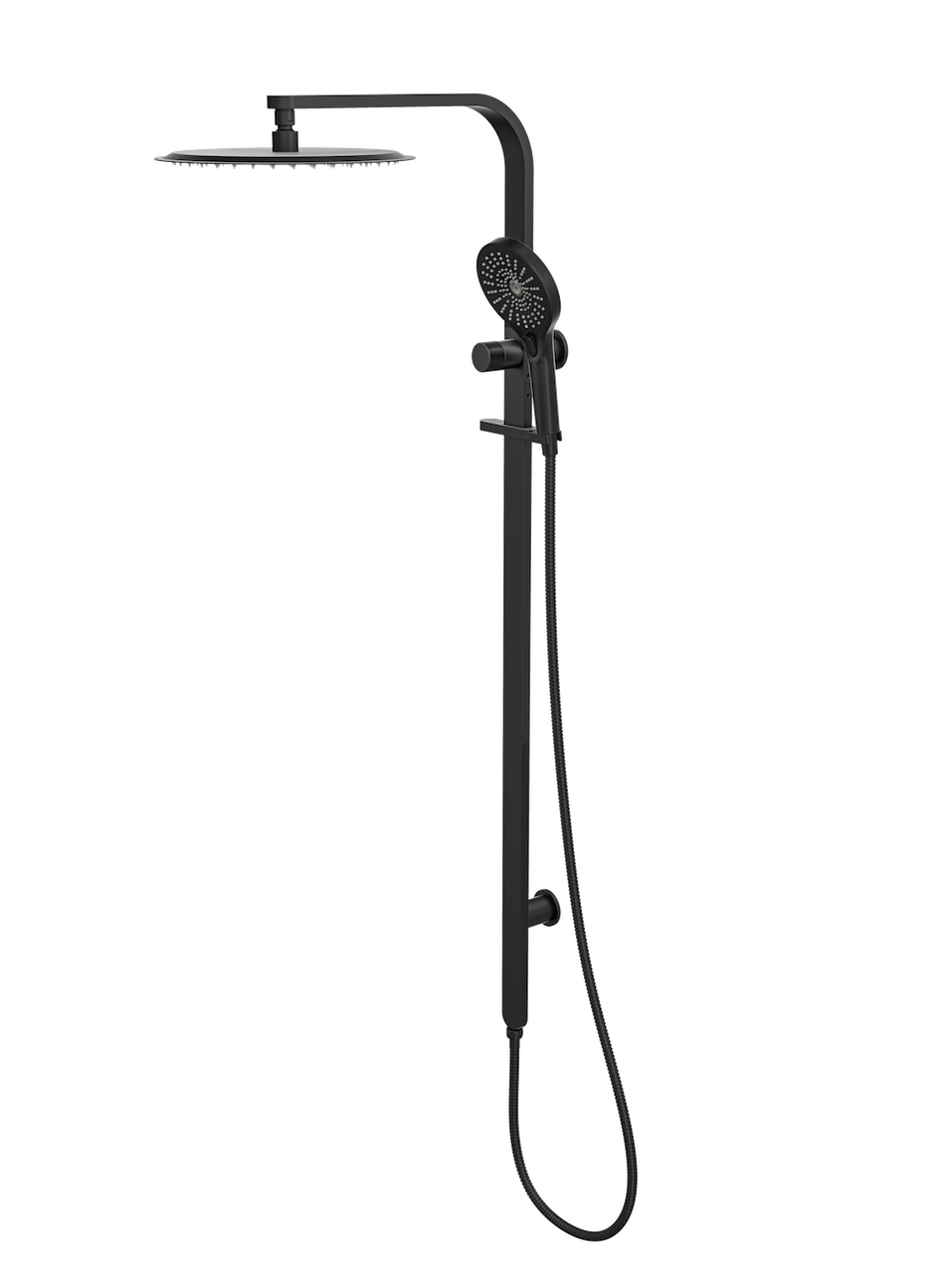 Oceanjet Shower Combination with 300mm Round Head - Matte Black
