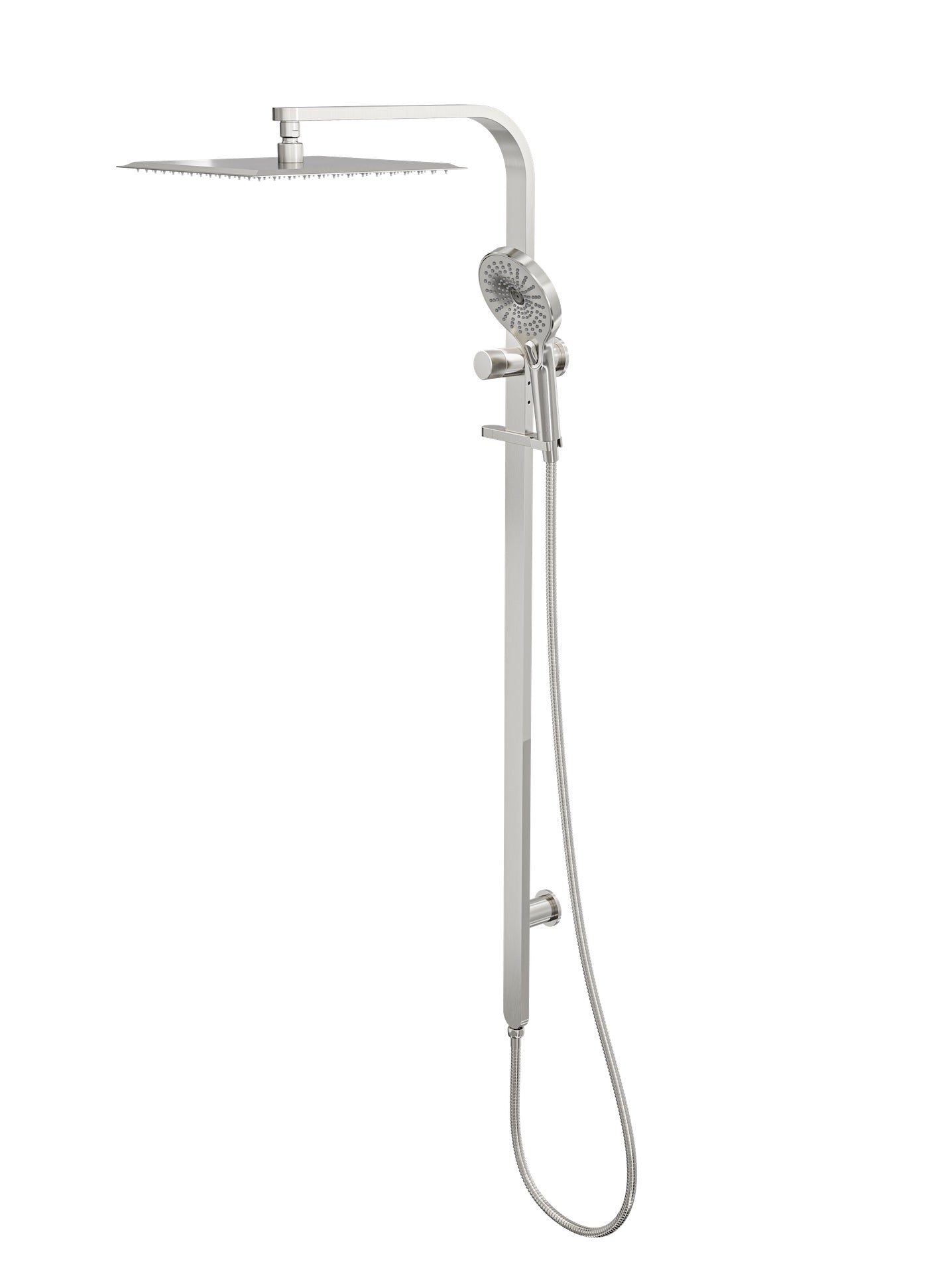 Oceanjet Shower Combination with 300mm Square Head - Brushed Nickel