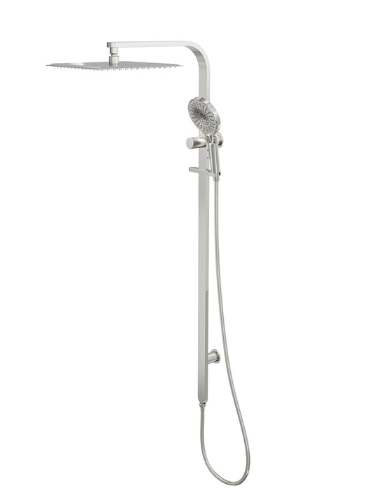 Oceanjet Shower Combination with 300mm Square Head - Brushed Nickel